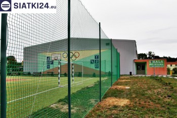 Siatki Olecko - Zabezpieczenie boiska w ogrodzie domowym siatką na łapacz piłek dla terenów Olecka