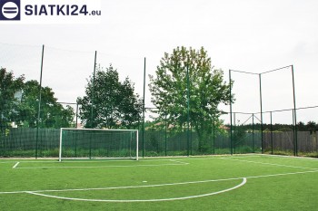 Siatki Olecko - Tu zabezpieczysz ogrodzenie boiska w siatki; siatki polipropylenowe na ogrodzenia boisk. dla terenów Olecka