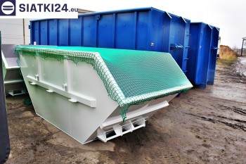 Siatki Olecko - Siatka przykrywająca na kontener - zabezpieczenie przewożonych ładunków dla terenów Olecka