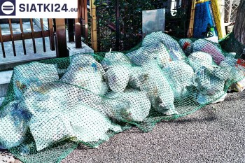 Siatki Olecko - Zabezpieczenie odpadów z gospodarstwa domowego siatką sznurkową dla terenów Olecka